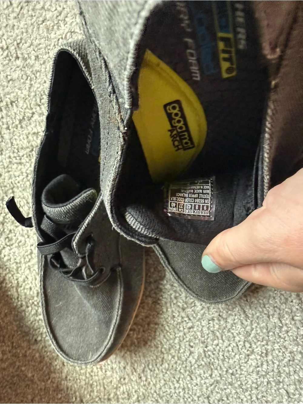 Skechers Men's Melson Volgo Slip-on Casual Shoe Size 9